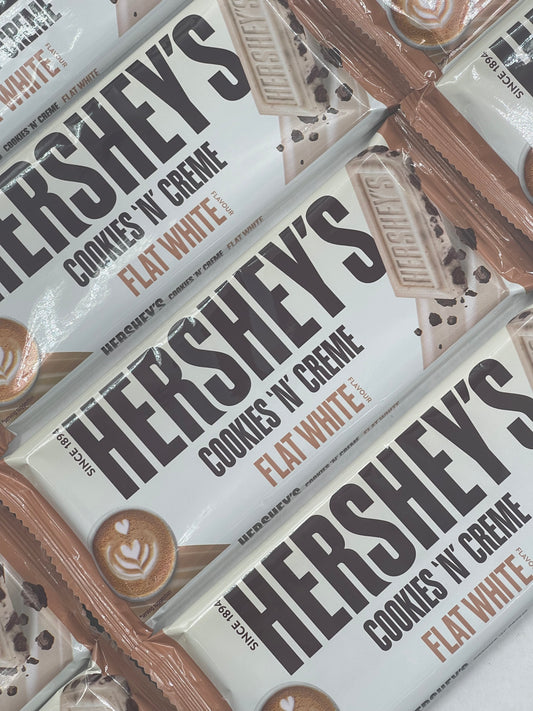 OVERSTOCK CLEARANCE Hershey’s Cookies ‘n’ Creme Flat White 90g