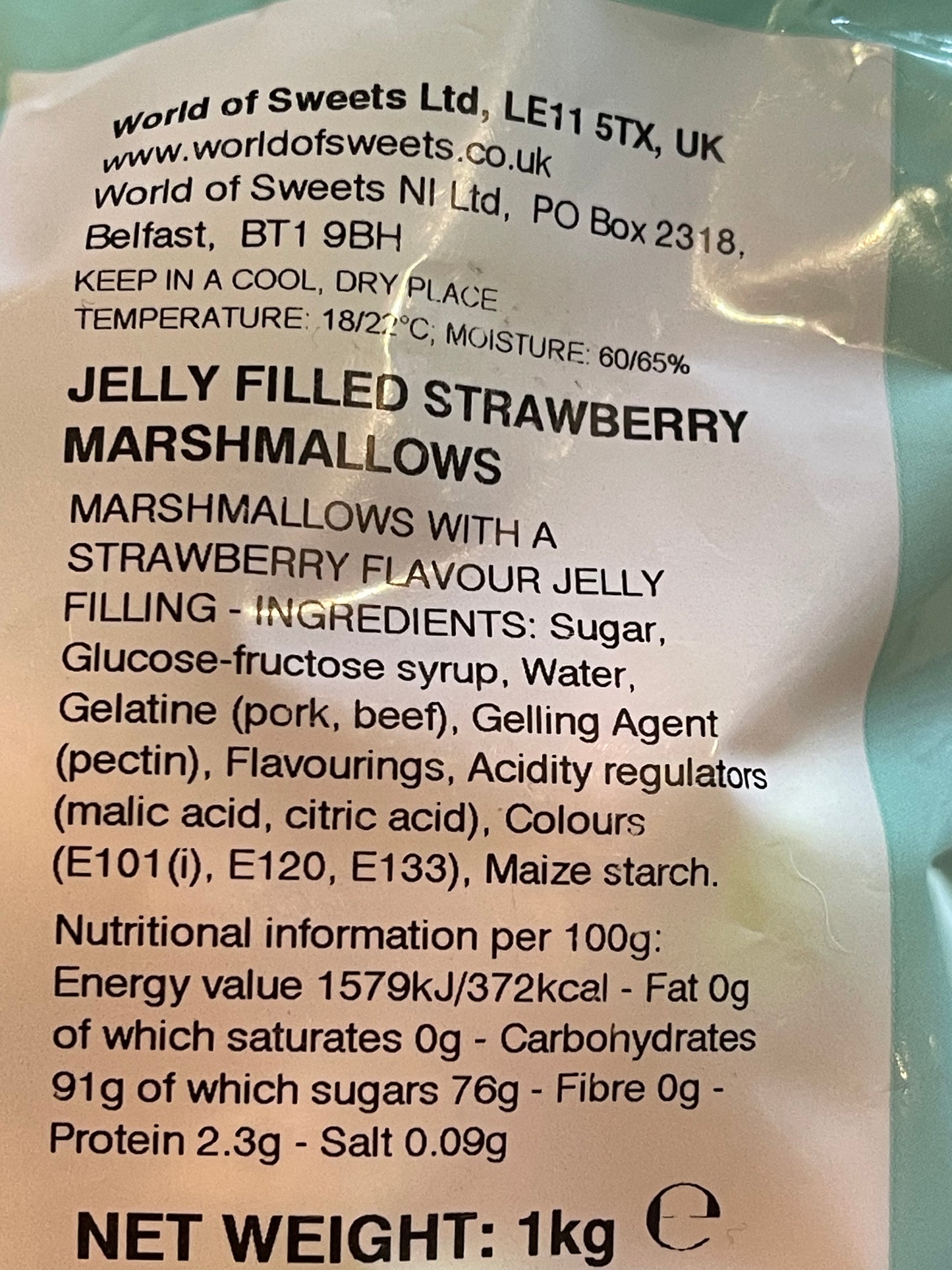 Jelly Filled Marshmallow Mix