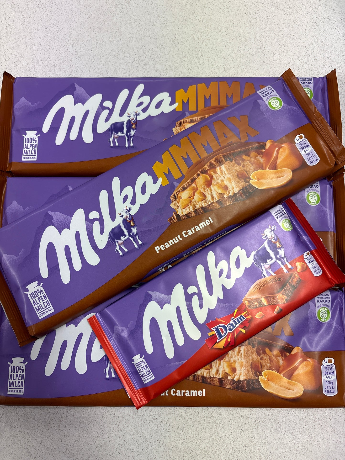 Milka MMMAX Peanut Caramel 276g