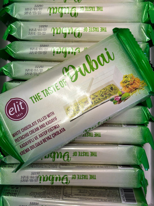 Dubai Chocolate White Choc 90g *PRICE DROP*