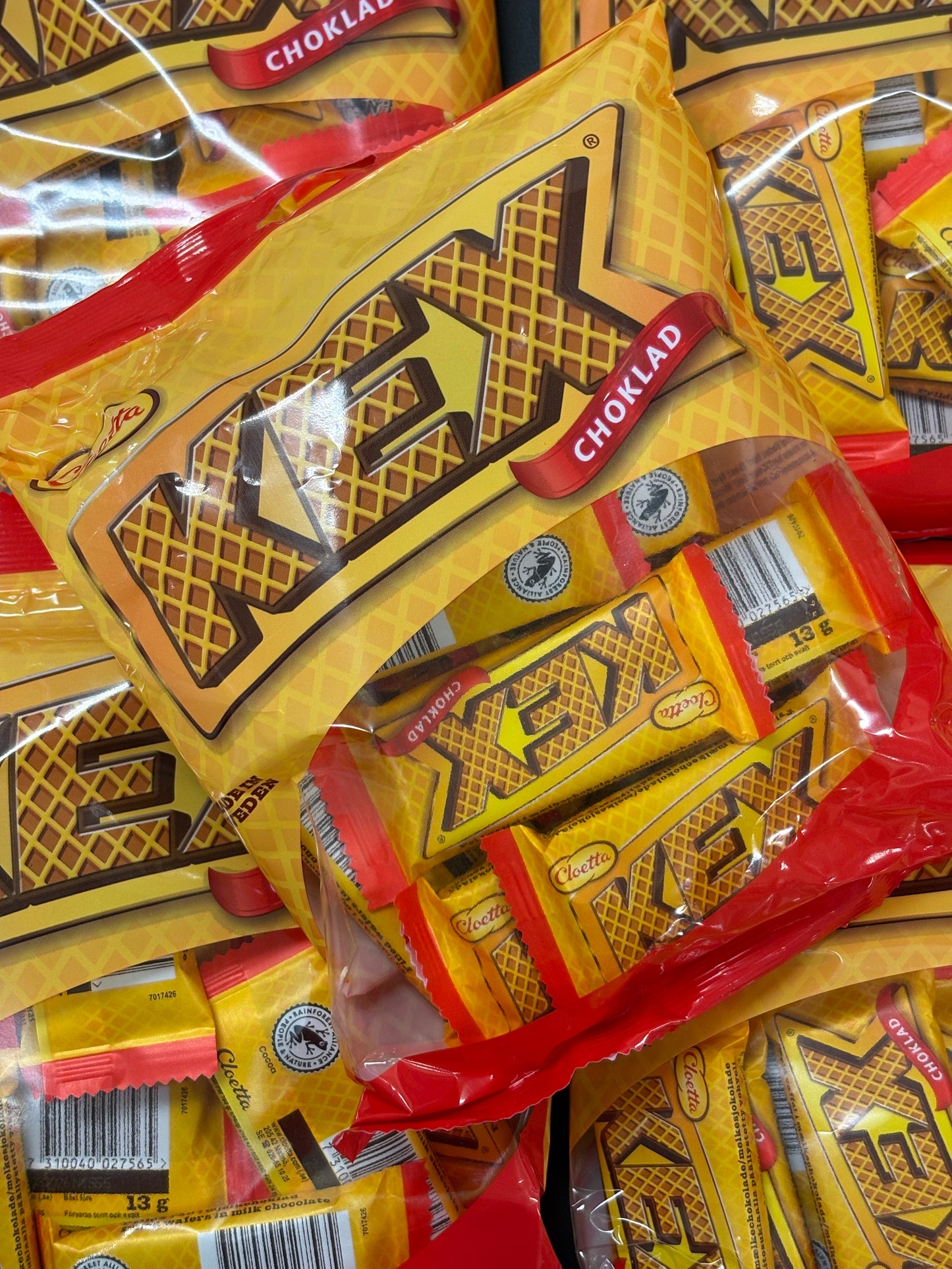 Swedish Cloetta KEX Milk Chocolate Wafer Share Pack 156g REDUCED
