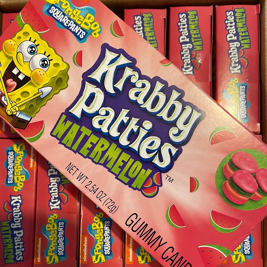 SpongeBob Krabby Patties Watermelon Theatre Box 72g