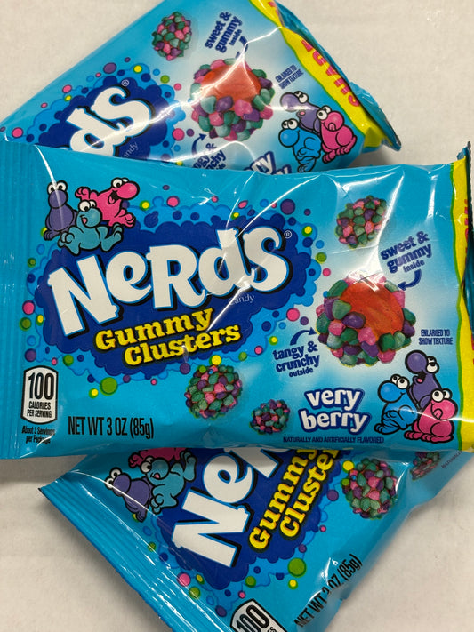 Nerds Gummy Clusters Very Berry Share Pack 85g