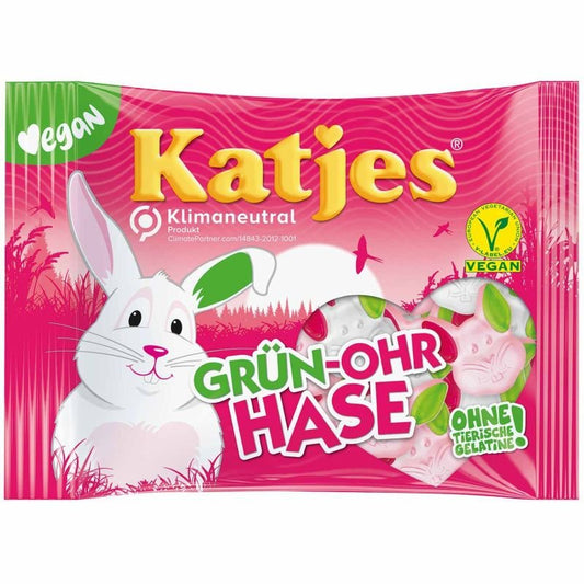 Katjes Green Eared Bunny 175g