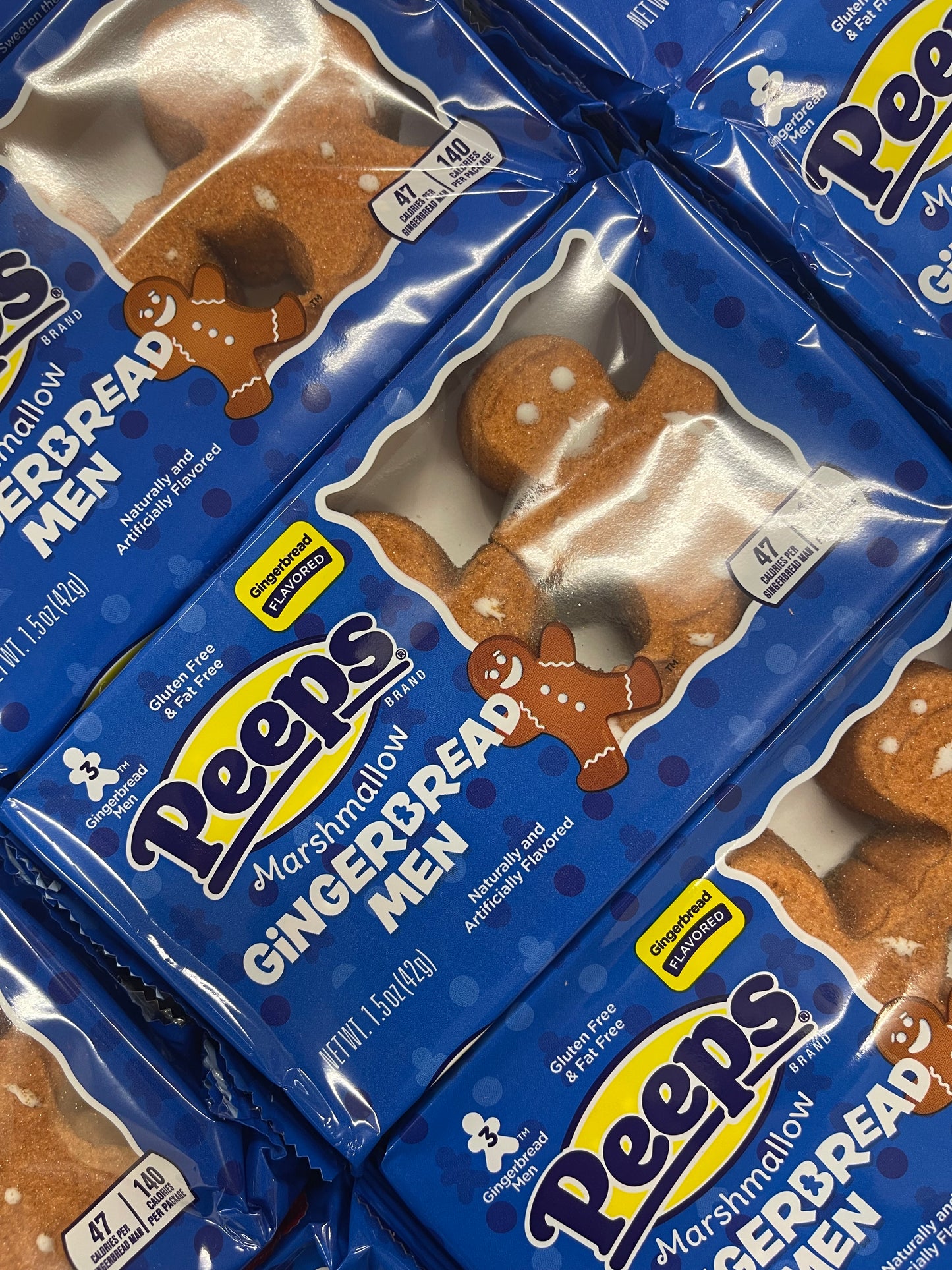 PEEPS Marshmallow Gingerbread Men 42g