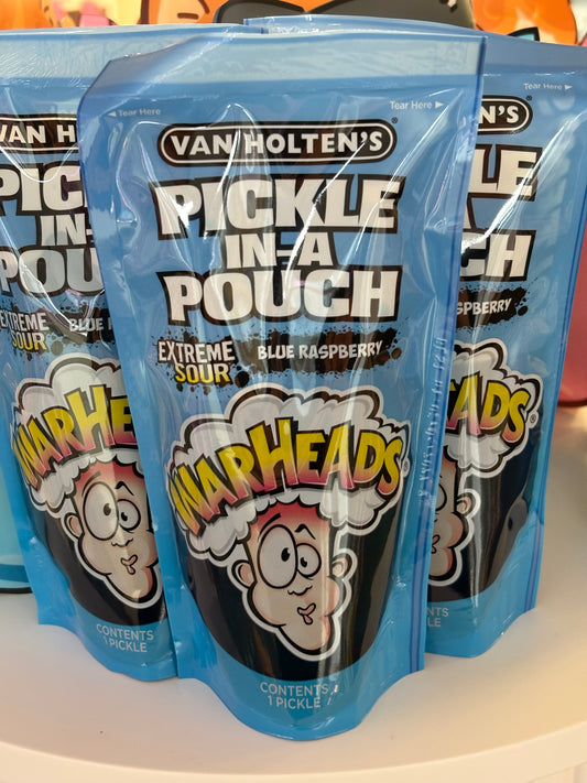 Van Holten’s Warheads Sour Blue Raspberry Pickle