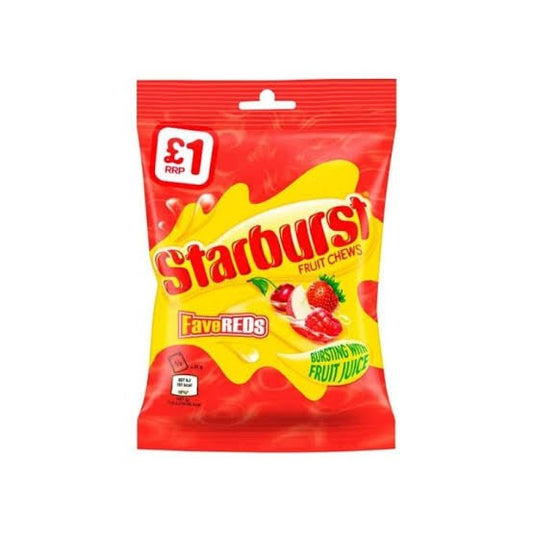***Starburst Fave Reds 127g