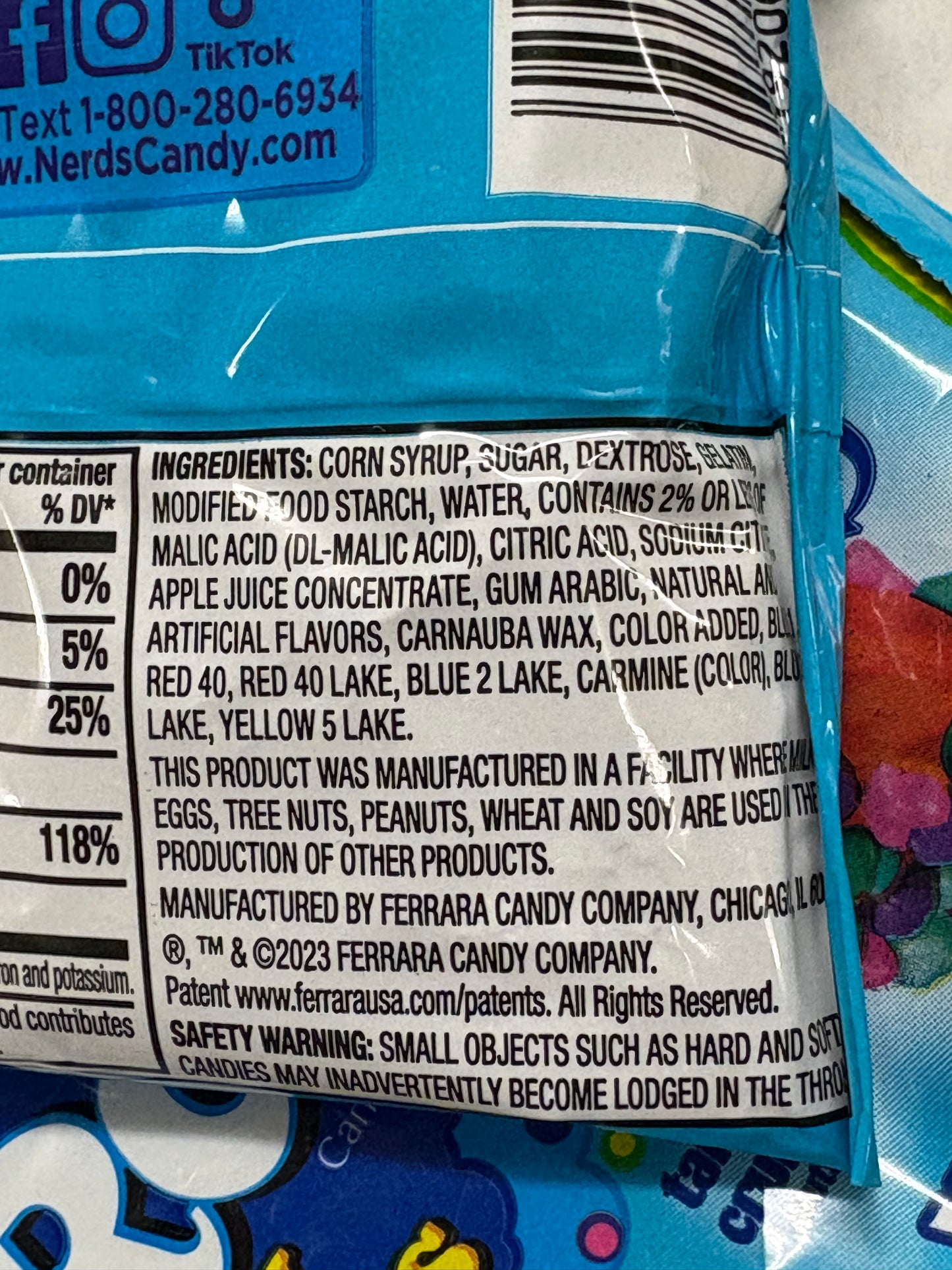 Nerds Gummy Clusters Very Berry Share Pack 85g