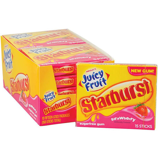Juicy Fruit Starburst Gum