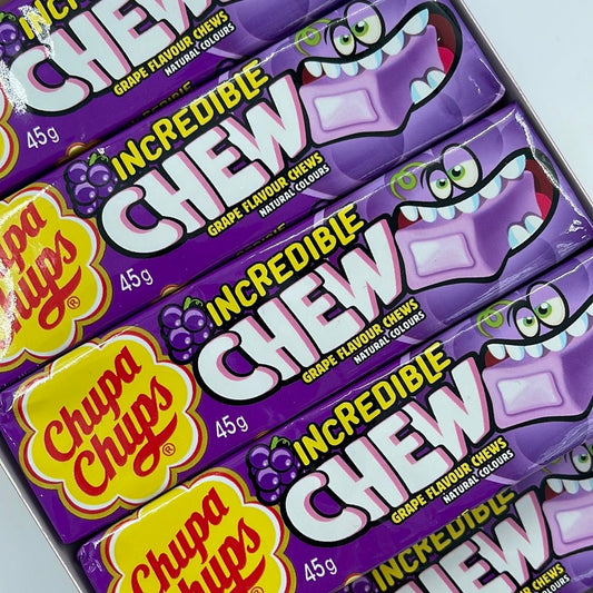 Chupa Chups Incredible Chew Grape 45g