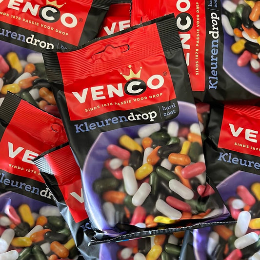 Venco Kleurendrop Licorice (Licorice Bullets) 166g