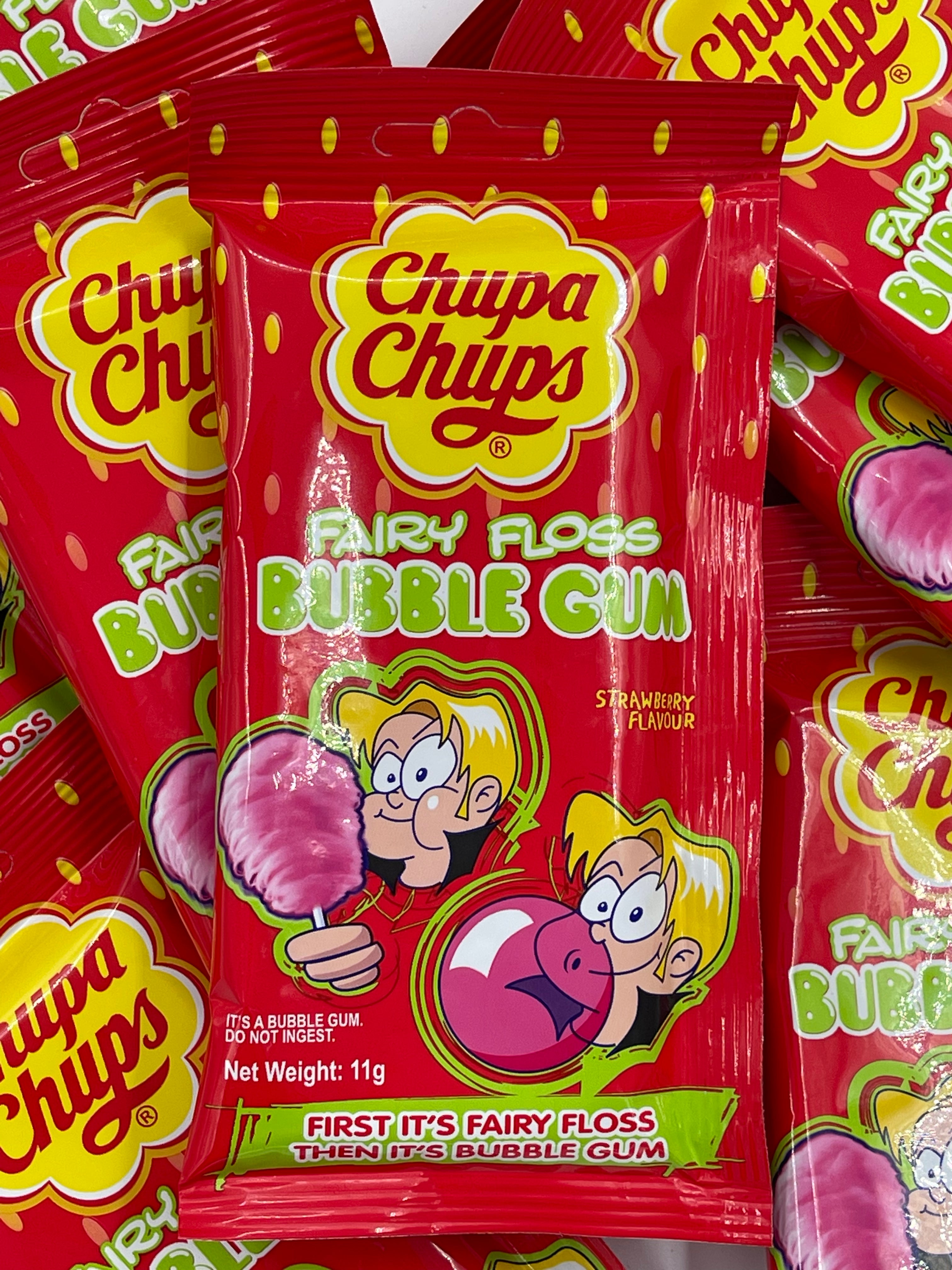 Chupa Chups Fairy Floss Bubble Gum 11g – Sugar Boom