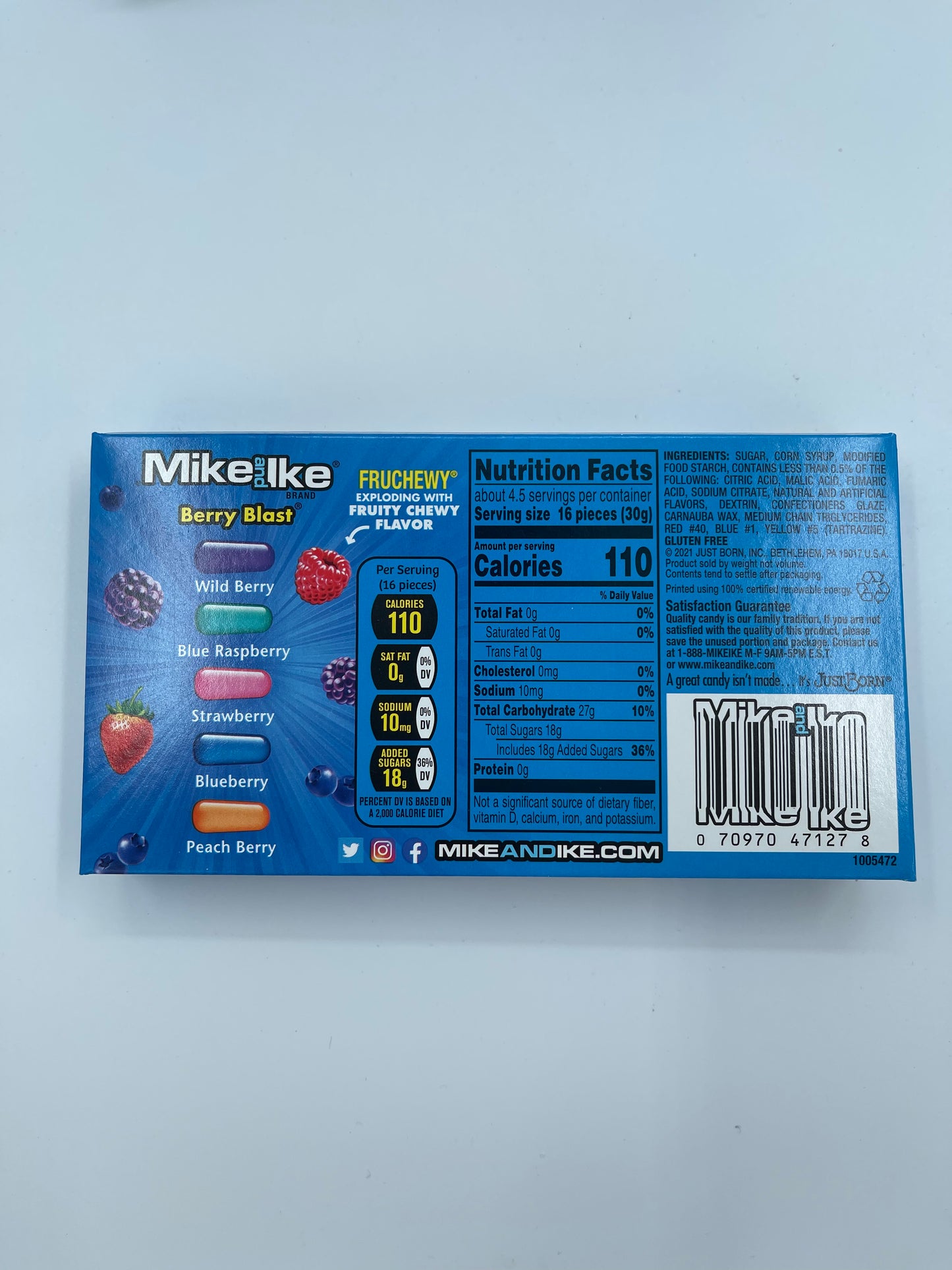 Mike & Ike Berry Blast Theatre Box 141g