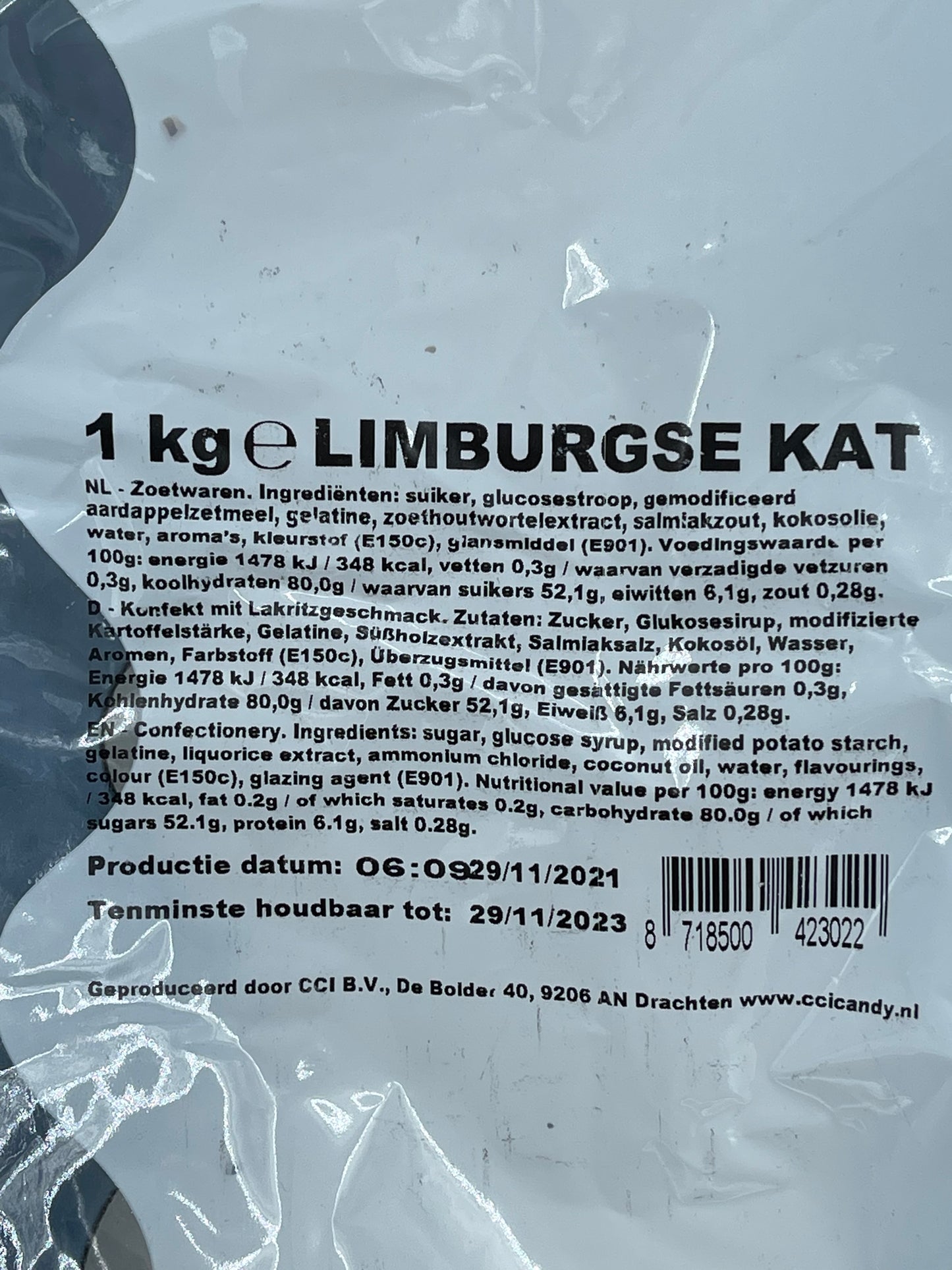 Limburgse Kat Licorice