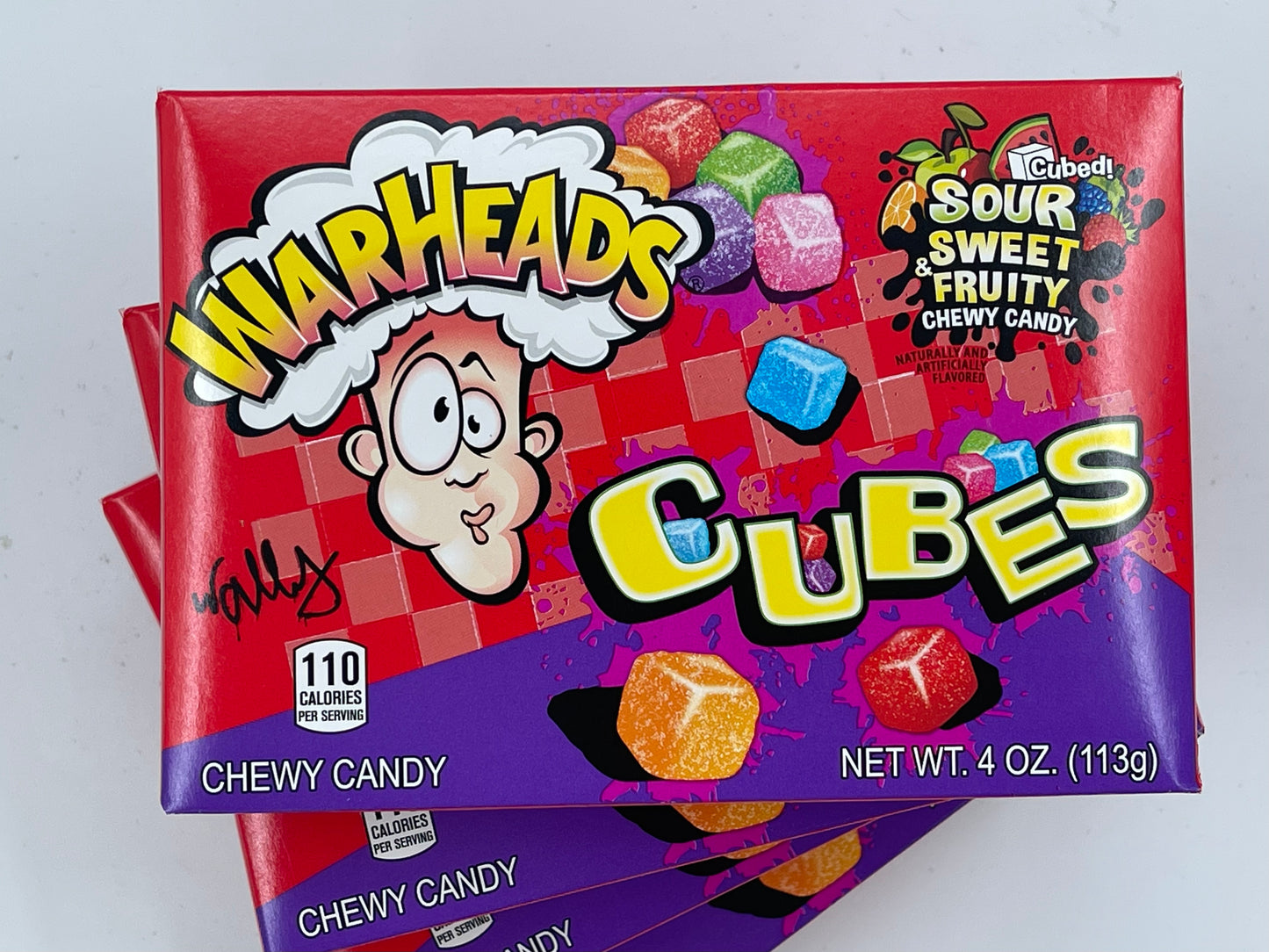 Warheads Cubes Theatre Box 113g