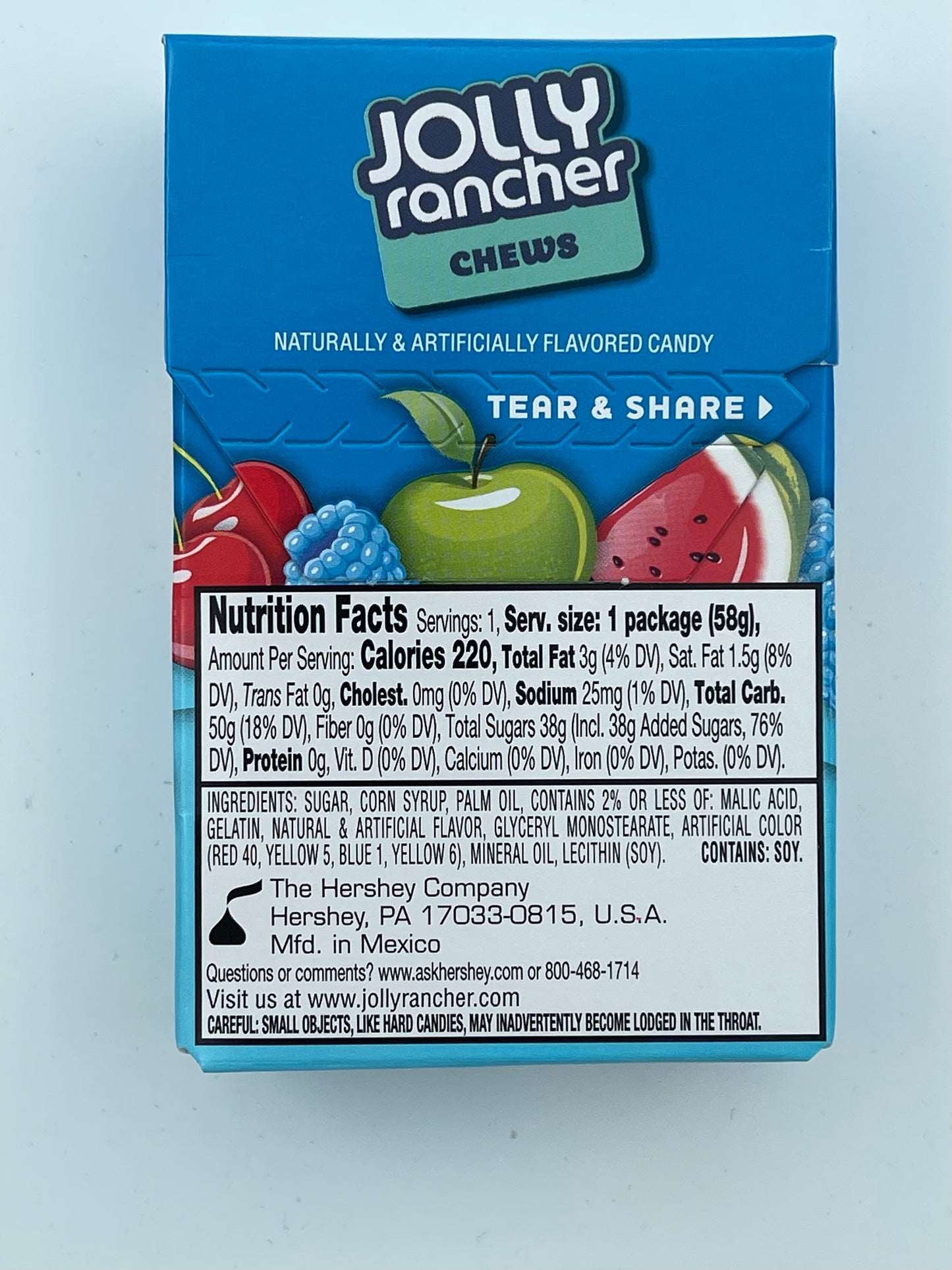 Jolly Rancher Chews Small Box 58g