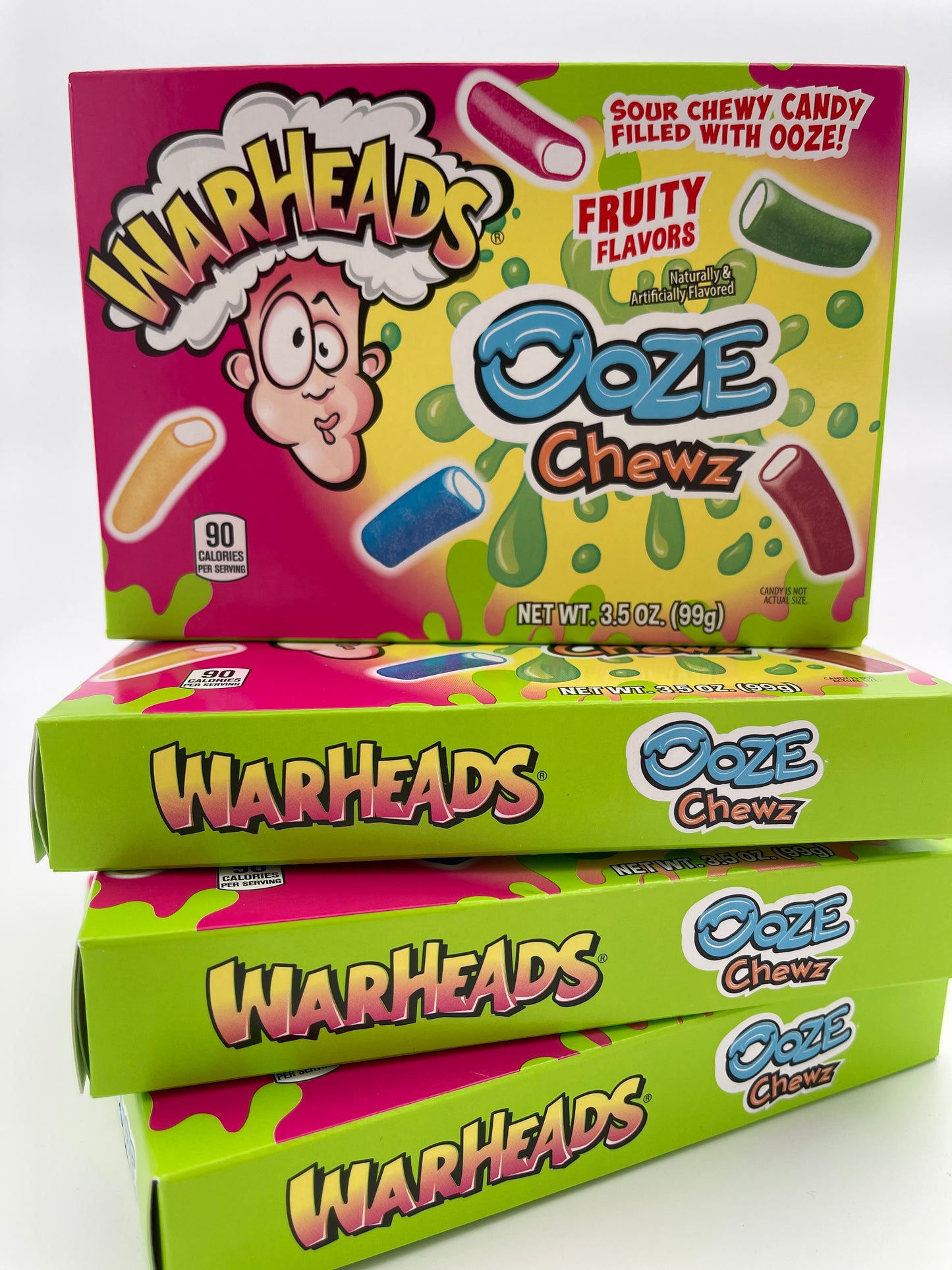 Warheads Ooze Chews Theatre Box 99g