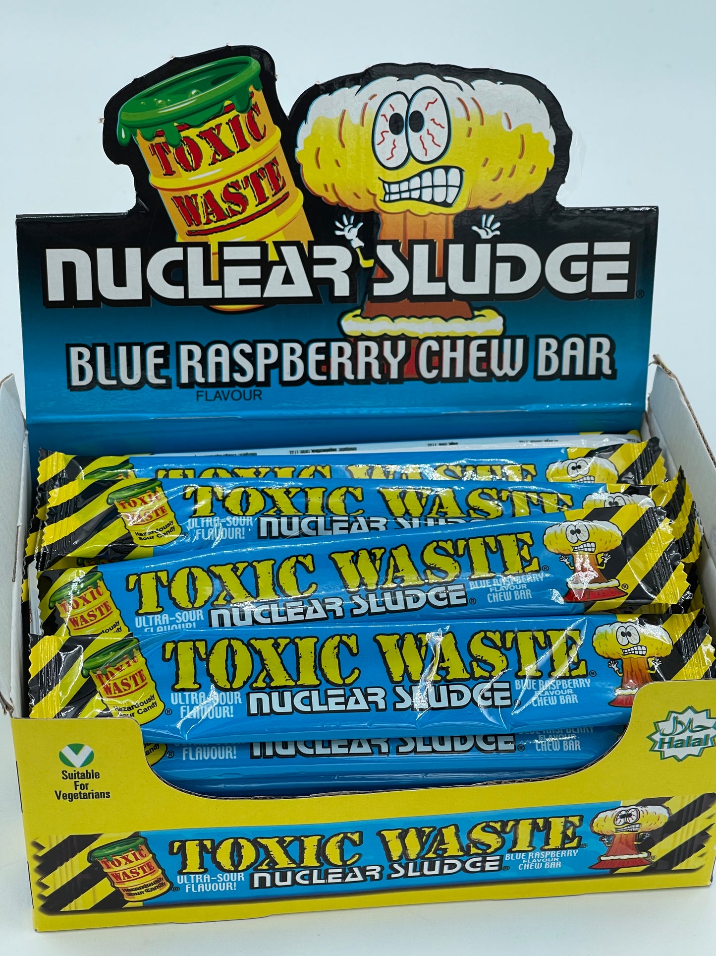 Toxic Waste Nuclear Sludge Ultra-Sour Blue Raspberry 20g • Snackje