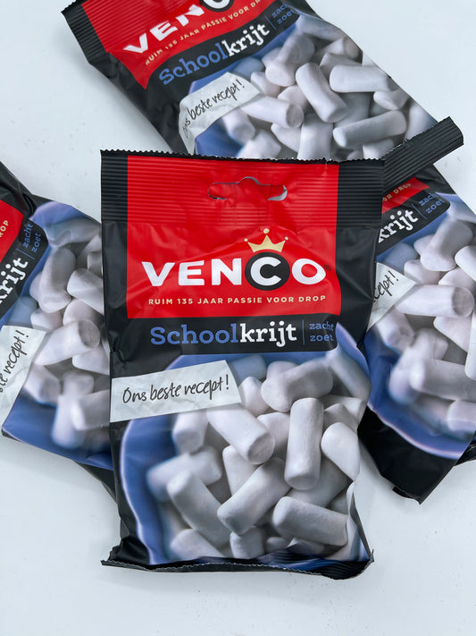 Venco School Chalk Licorice (Schoolkrijt) 152g