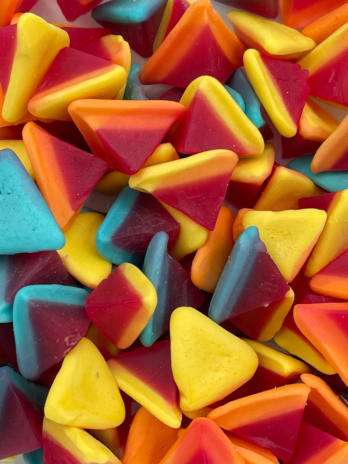 Multi Coloured Volcanoes