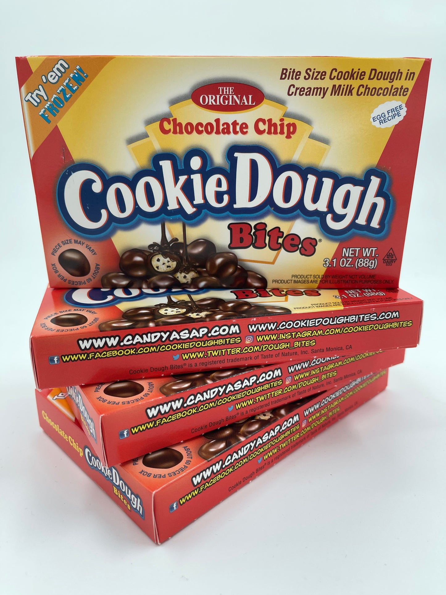 *BB 20 Oct**Chocolate Chip Cookie Dough Bites Theatre Box 88g