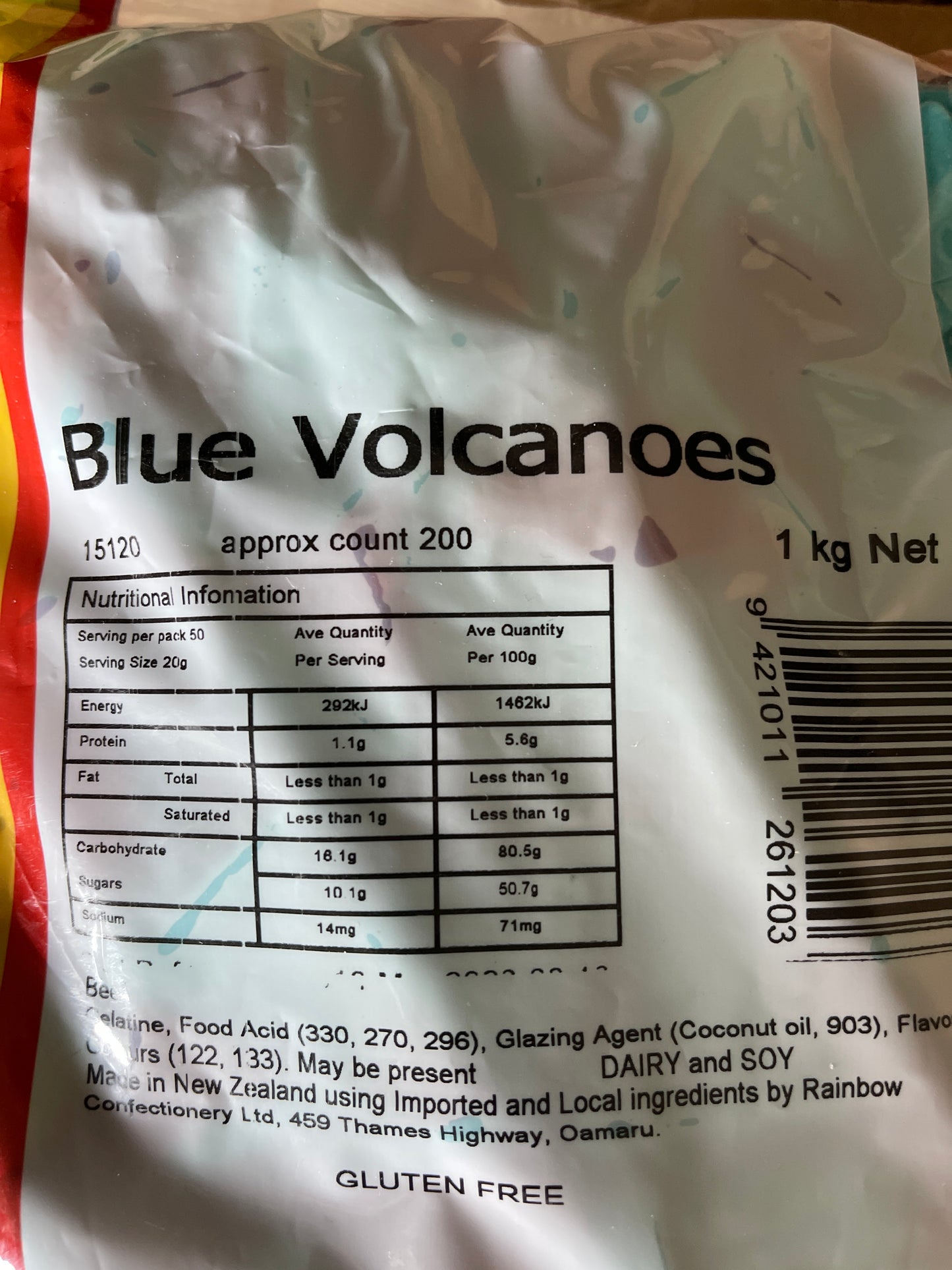 Blue Volcanoes