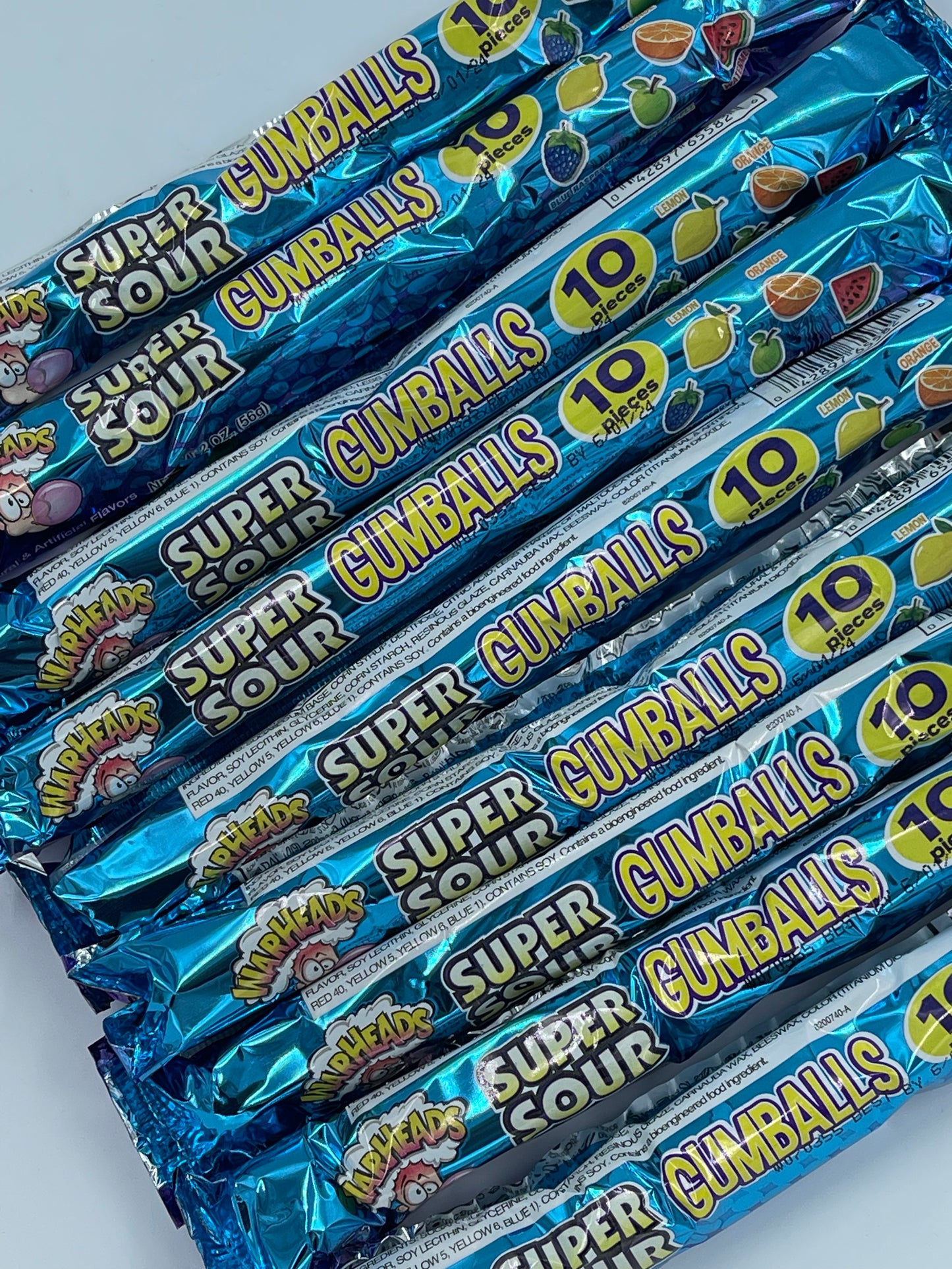 Warheads Super Sour Gumballs 56g Sugar Boom