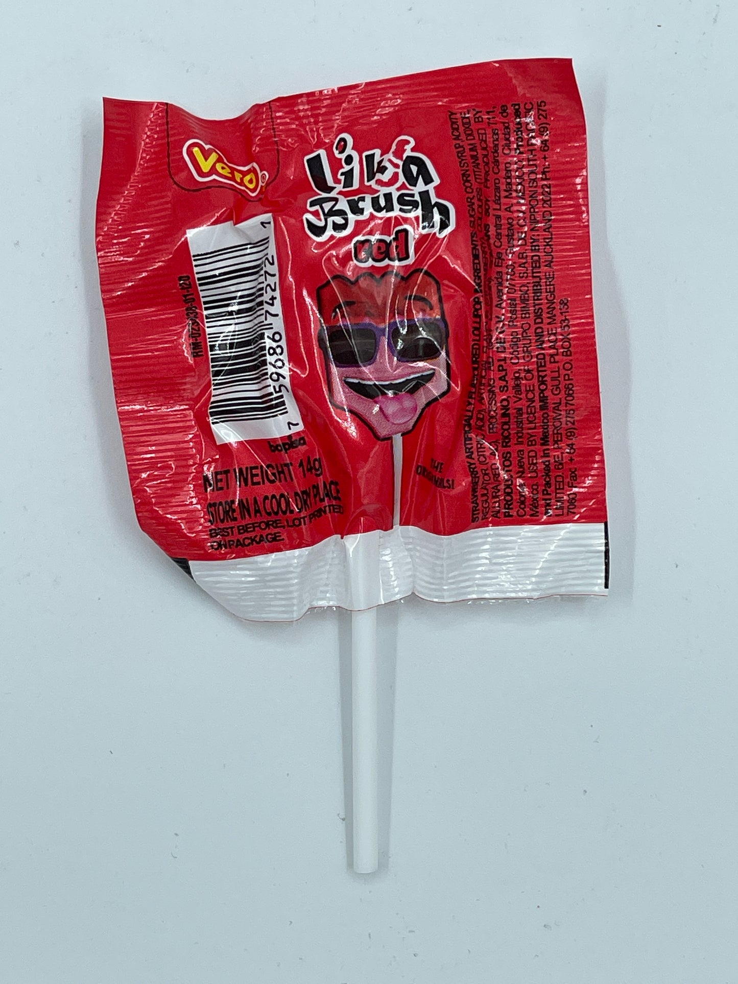 Lik’a Brush Red Lollipop 14g